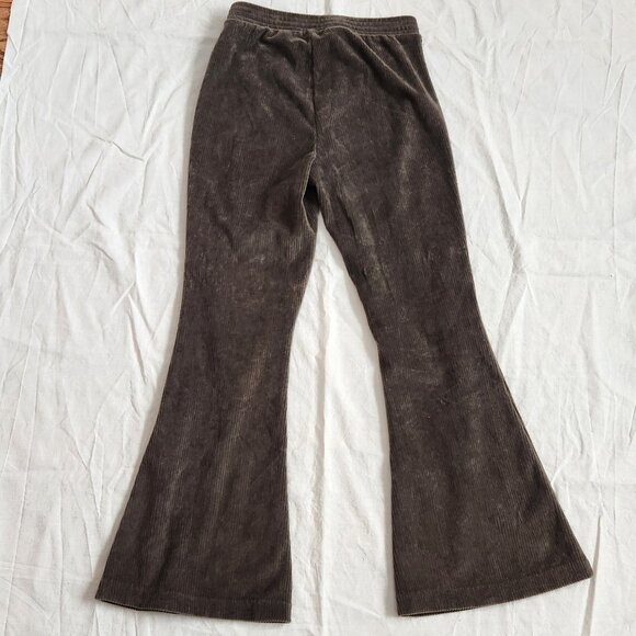 Aerie Groove-On Rib Velour Flare Pant - XS Short - Picture 13 of 13